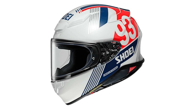Shoei, arriva il casco "vintage" Marc Marquez replica