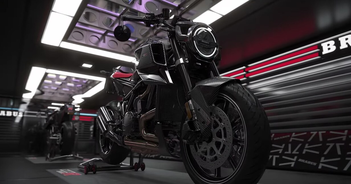 KTM Brabus 1300R, la grintosa roadster arreda un jet da 235 milioni