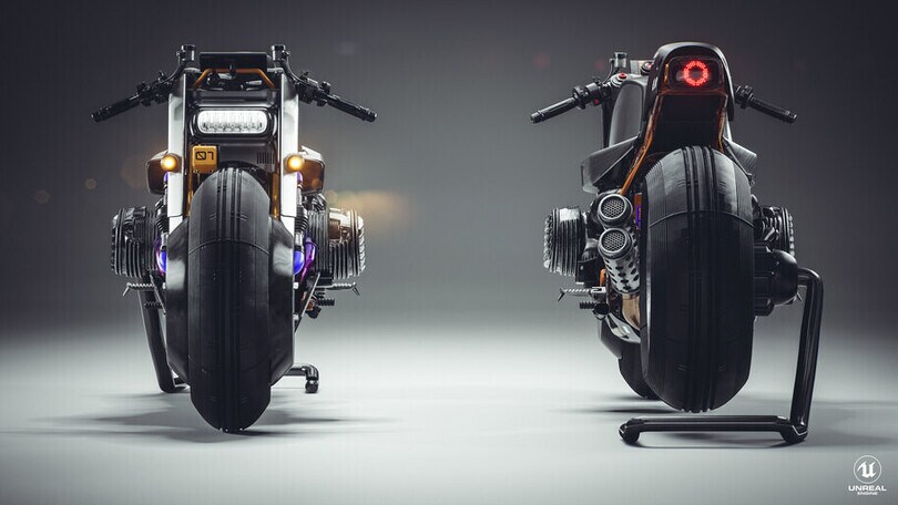 R9T UE5, la moto che combatte il crimine nel futuro