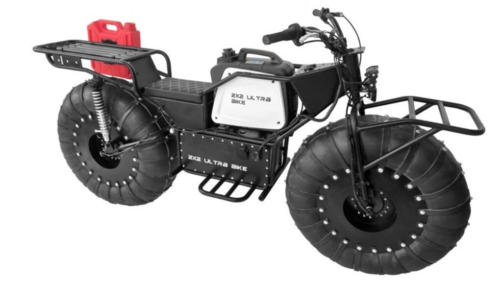 2×2 Ultra Bike, ecco la moto elettrica che affronta anche i fiumi