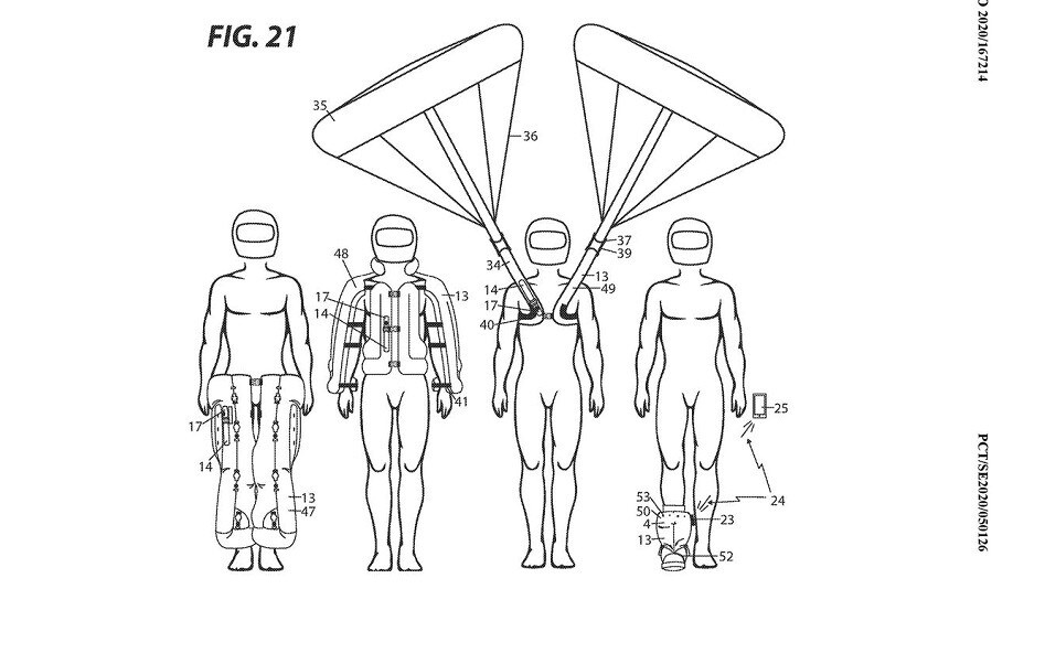 Cado in moto? Ti apro il paracadute: ecco l'idea nuova di airbag