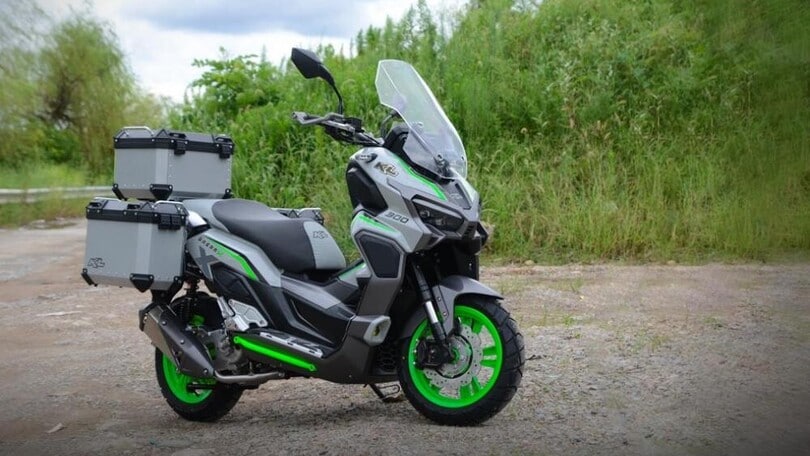 KL Brera X, lo scooter Adventure entry-level