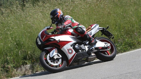 BIMOTA KB4 - LE foto della prova