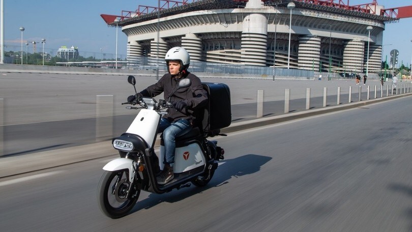 Y1S Yadea, lo scooter elettrico per sharing e delivery