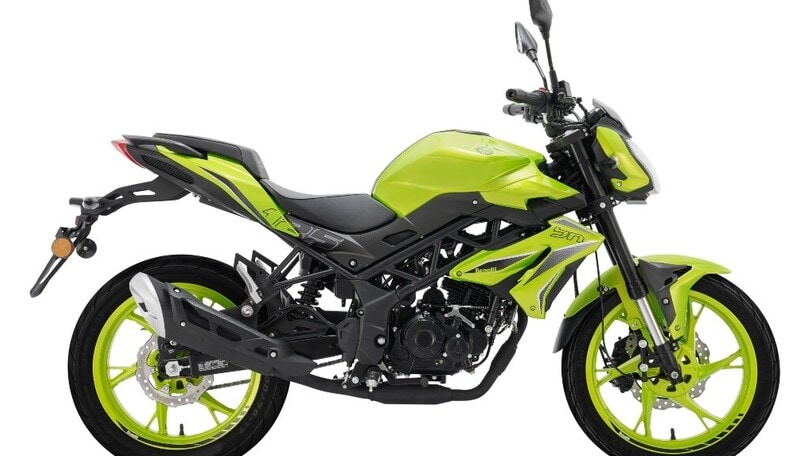 Benelli 125, design rinnovato