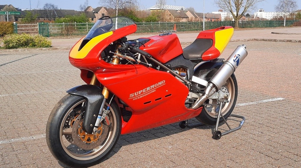 Ducati Supermono "replica" all’asta: si parte da 75mila euro