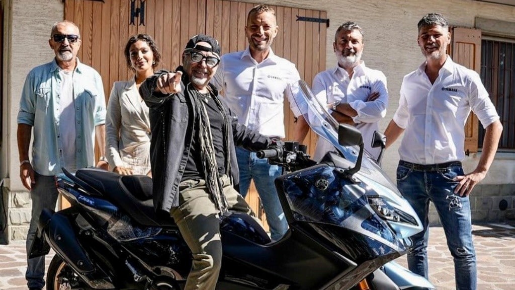 Vasco Rossi: il suo nuovo TMax firmato Drudi