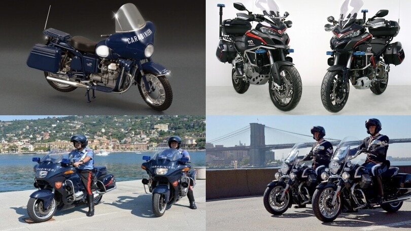 Carabinieri: da Moto Guzzi a BMW, le moto più famose dell'Arma