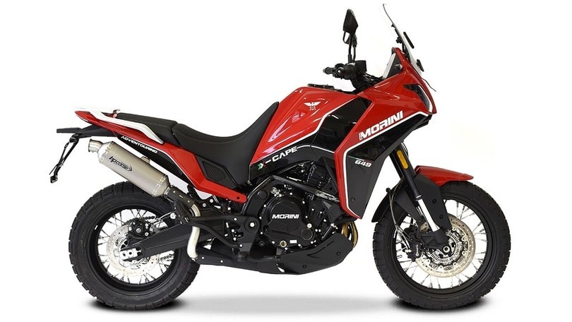 HP Corse, uno scarico da rally per Moto Morini X-Cape