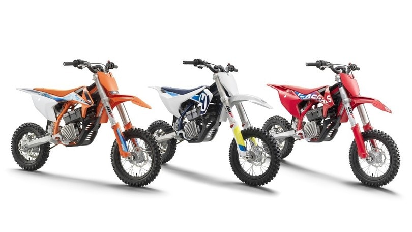 KTM AG presenta le piccole e-cross per giovani piloti