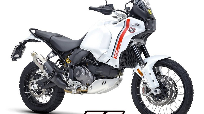 SC-Project, uno scarico da rally per Ducati DesertX