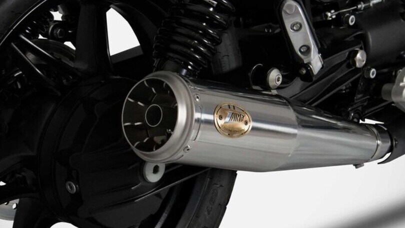 Moto Guzzi V7 scarico Zard