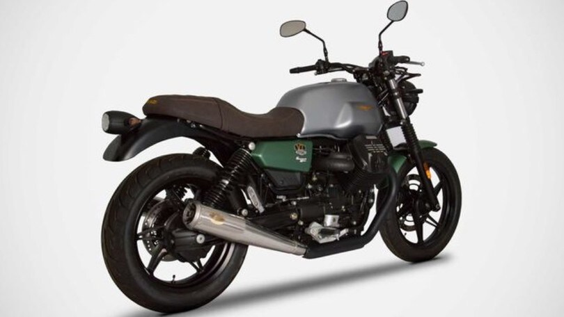 Moto Guzzi V7, il nuovo scarico è firmato Zard