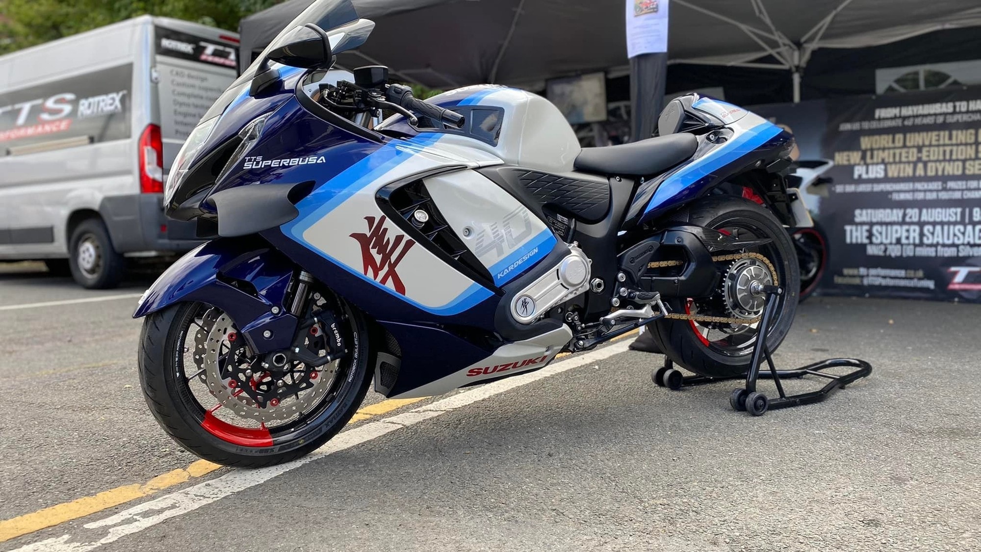 SuperBusa, la Suzuki Hayabusa da 370 CV by Kardesign e TTS Performance