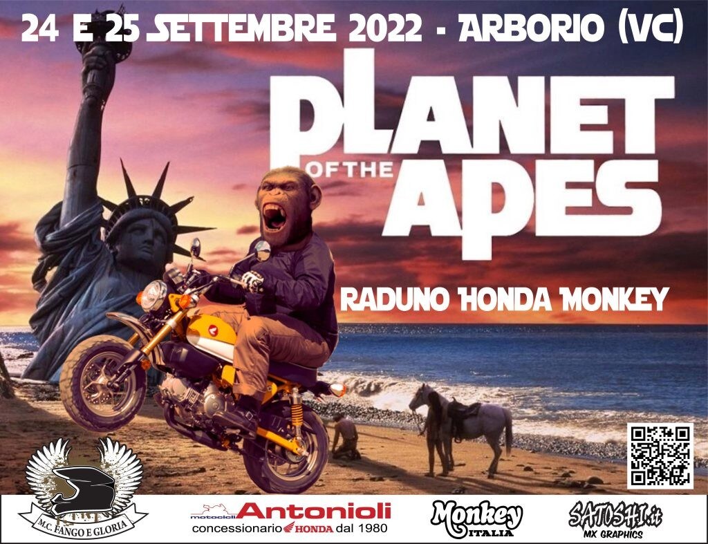 Planet of the Apes! Arriva il primo raduno nazionale per Honda Monkey e derivati