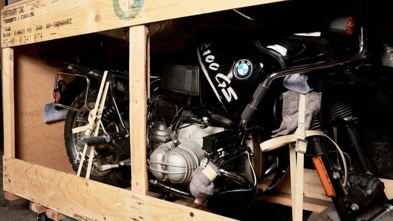 Una BMW GS Paris-Dakar rimasta imballata per 27 anni: venduta per 50mila euro
