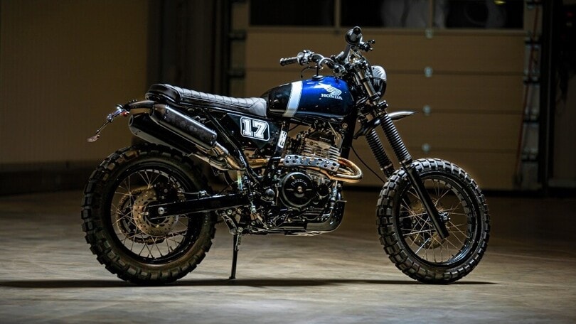 Honda NX650 custom by HB-Custom
