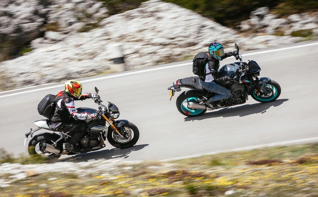 Yamaha MT-10 Vs Triumph Speed Triple RS: Sushi, please!