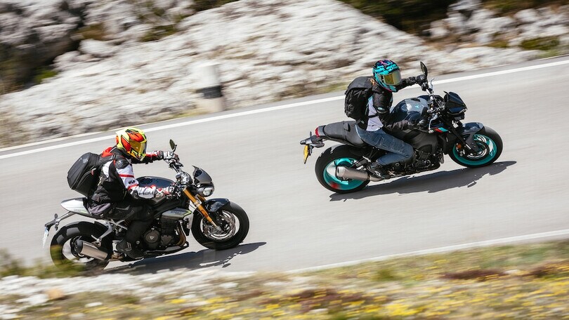Yamaha MT-10 Vs Triumph Speed Triple RS: Sushi, please!