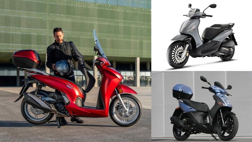 Top 10, gli scooter più venduti in Italia ad agosto 2022