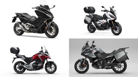 Honda X-ADV, NC750X, Forza 750 e NT1100 2023