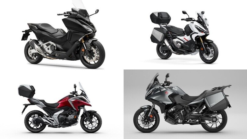 Honda X-ADV, NC750X, Forza 750 e NT1100 2023