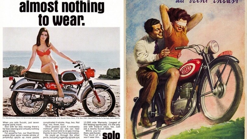 Donne, moto e pubblicità