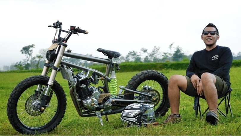 BMX Bulldog, l'accattivante indonesiana col motore Kawasaki