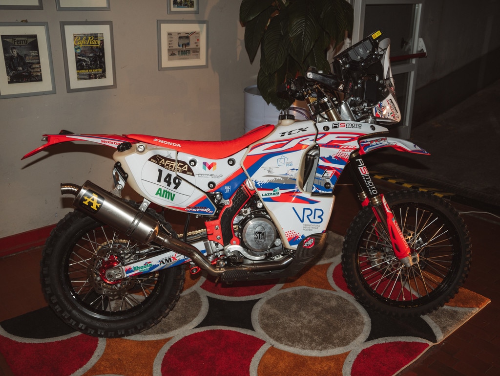 Africa Eco Race 2022, Francesca Gasperi corre in sella alla Honda 450RX Rally