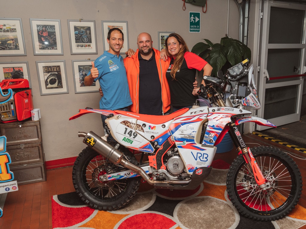 Africa Eco Race 2022, Francesca Gasperi corre in sella alla Honda 450RX Rally