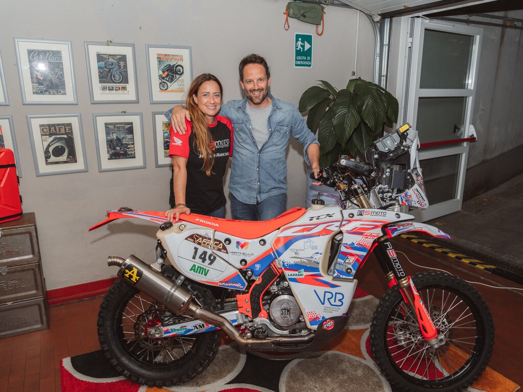 Africa Eco Race 2022, Francesca Gasperi corre in sella alla Honda 450RX Rally