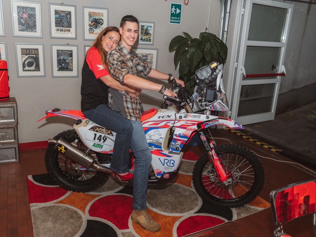 Africa Eco Race 2022, Francesca Gasperi corre in sella alla Honda 450RX Rally