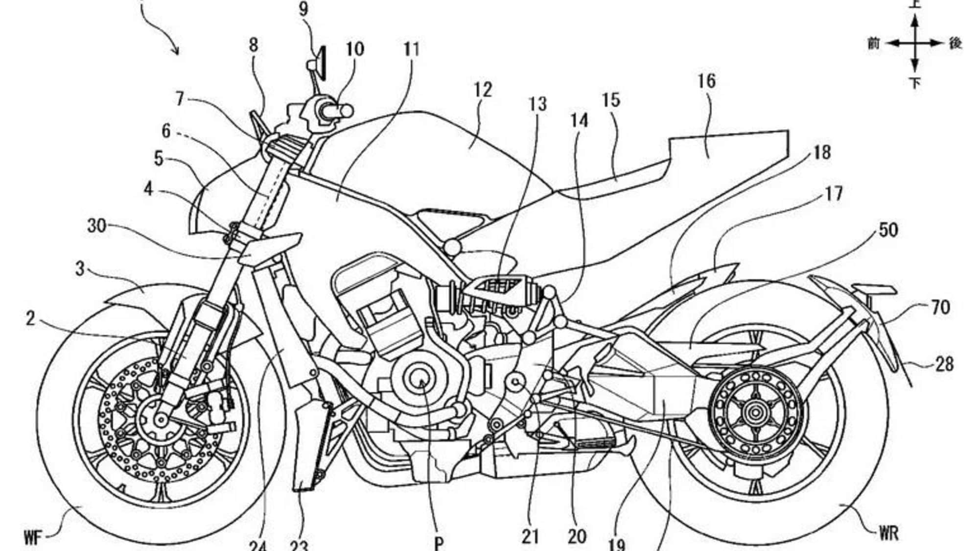 Nuova Honda CB1000R, alette e motore da 170 cv?