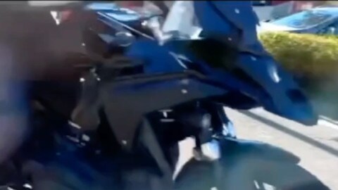 BMW R 1300 GS: beccata su strada