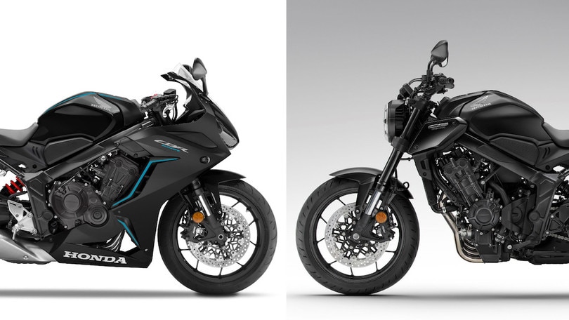 Honda CB650R e CBR650R: nel 2023 con nuovi colori
