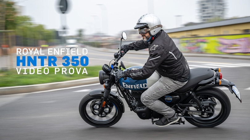 Il video test della Royal Enfield HNTR 350
