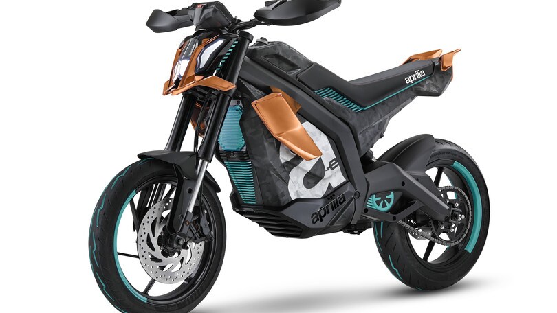 Aprilia a EICMA 2022 con ELECTRICa: la moto green per i giovani