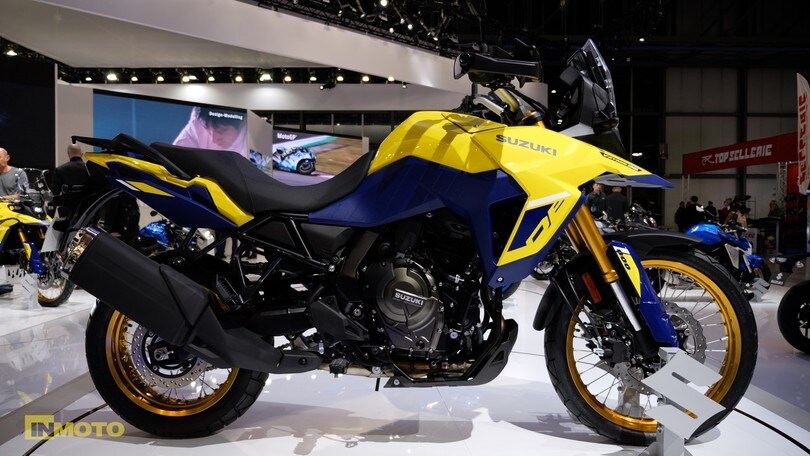 Eicma 2022, Suzuki V-Strom 800DE: media crossover che punta in alto