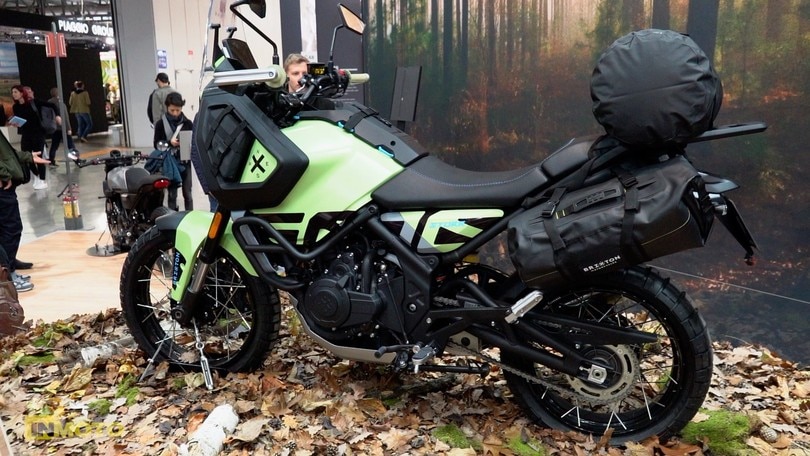 EICMA 2022, Brixton lancia il concept Storr: media Adventure bicilindrica