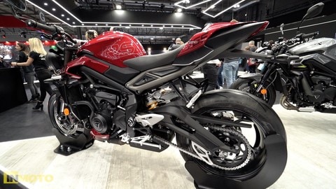 Triumph Street Triple: novità per la gamma 2023