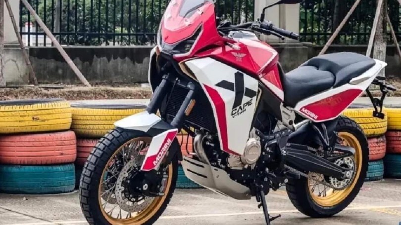 Moto Morini: beccata la X-Cape 1200 con motore da 120 CV