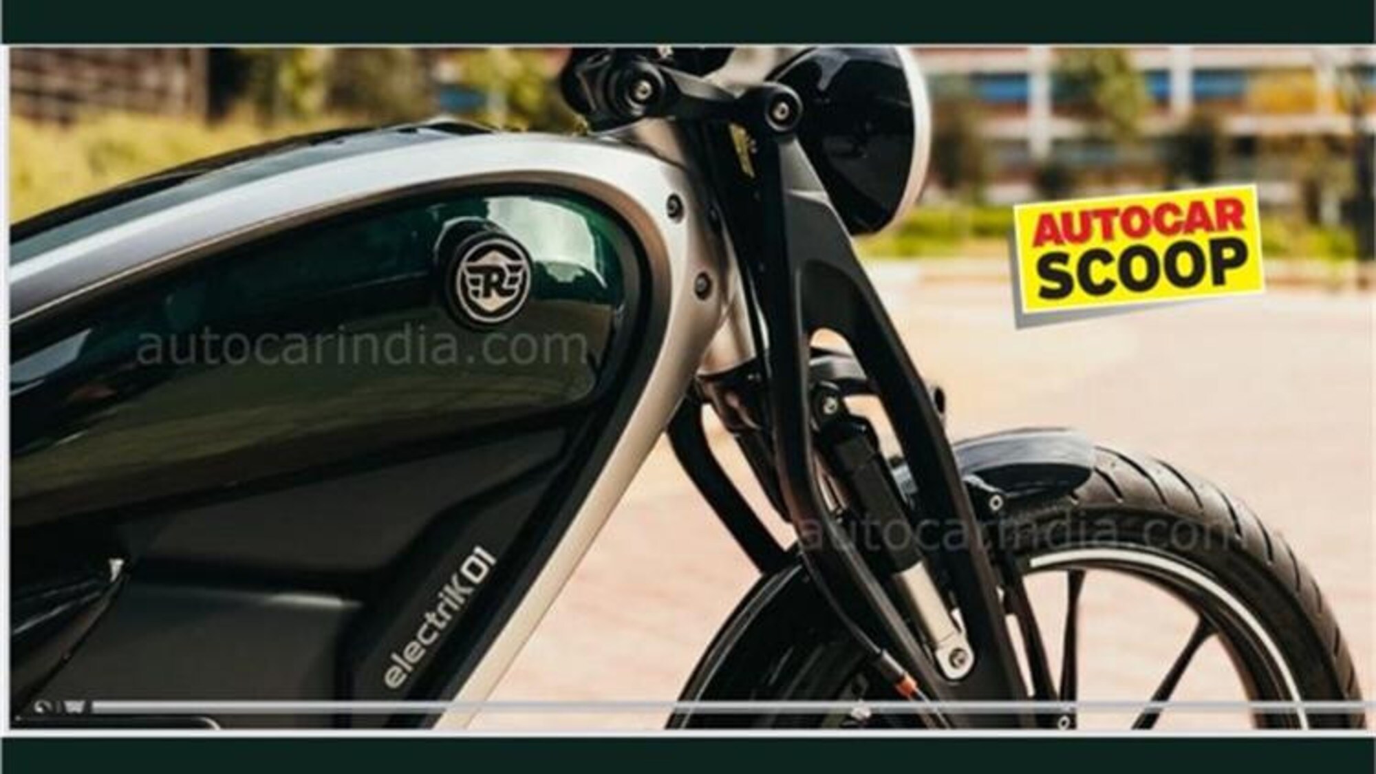 Royal Enfield, online le immagini della prima moto elettrica
