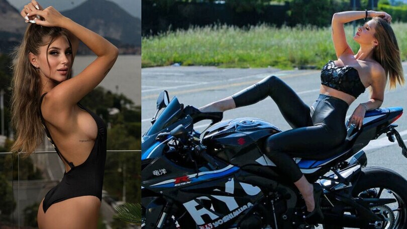 Helena, la biker più sexy è tutta italiana