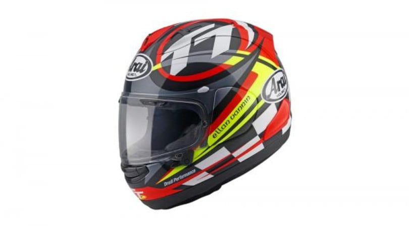 Arai svela il casco speciale RX-7V Evo per il Tourist Trophy 2023