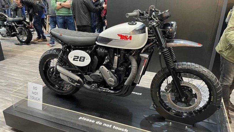 BSA, il concept Scrambler fa il suo ingresso al Motorcycle Live 2022