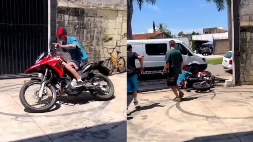 Polso poco preciso, e la "ciambella" viene con il... botto! VIDEO