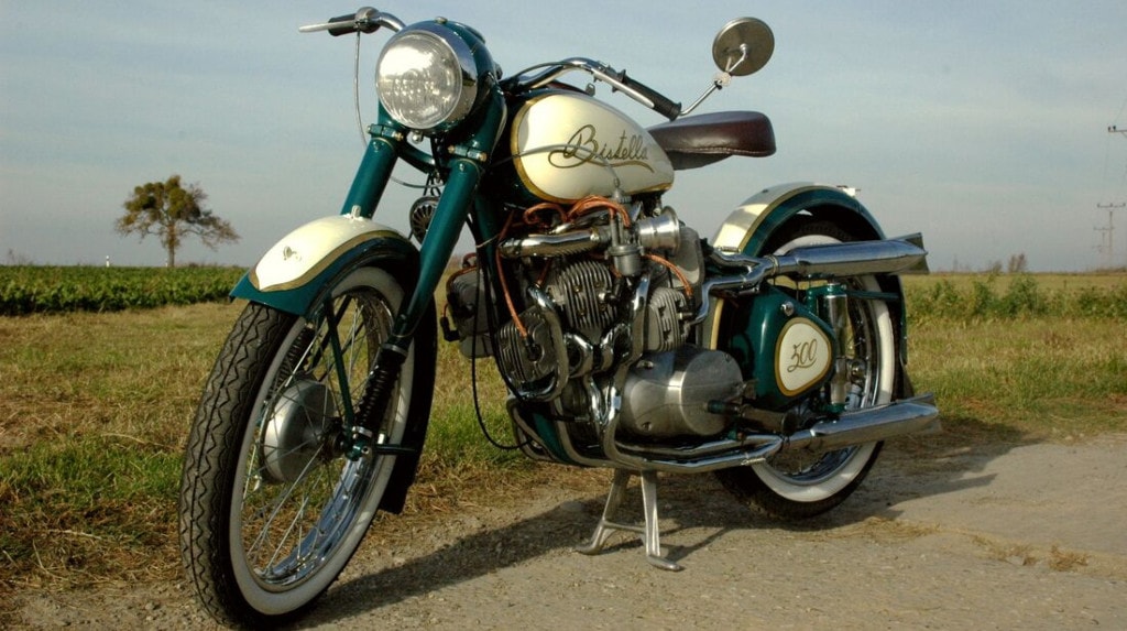 Bistella 500, una Jawa 10 cilindri 2T e cinque compressori