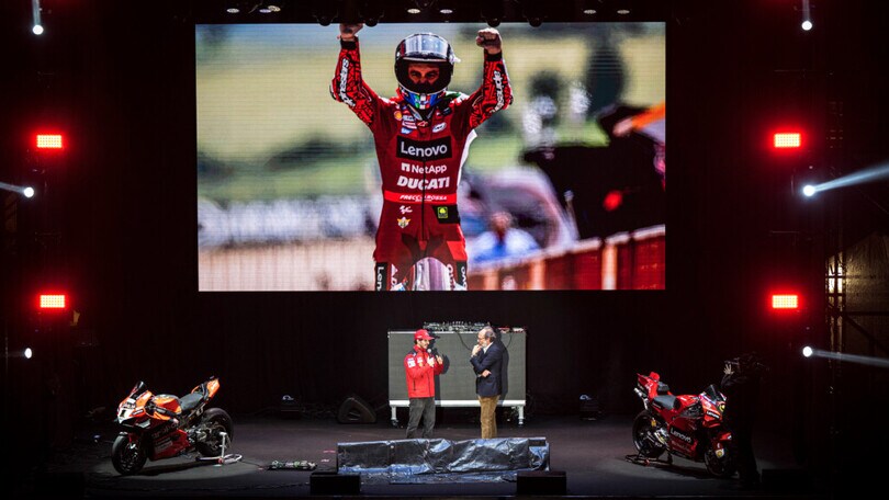 La festa Ducati a Bologna tra campioni e moto inedite