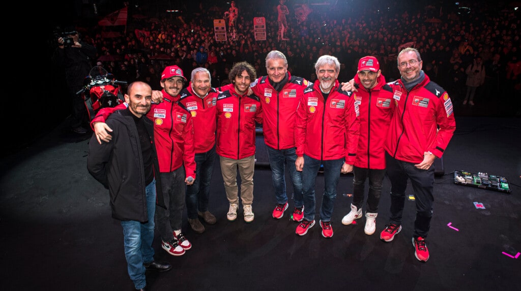 La festa Ducati a Bologna tra campioni e moto inedite