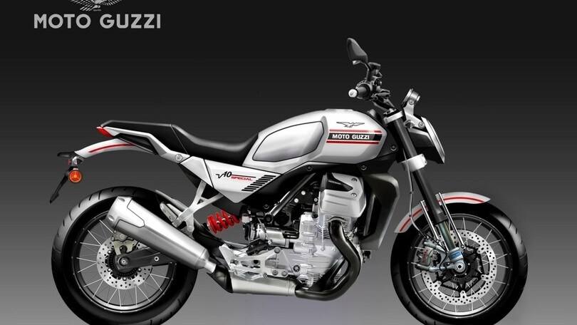 Moto Guzzi V10 Concept, Oberdan Bezzi trasforma la V100 Mandello